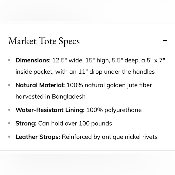 CycleBar Apolis Market Tote Bag in Natural - Picture 6 of 9